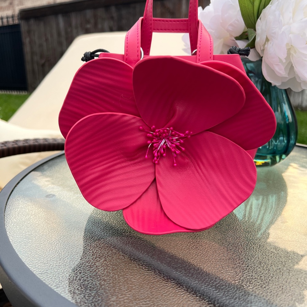 Pink Floral Women's Bag